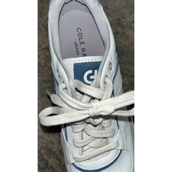 Cole Haan Men\'s Crosscourt Downtown Sneakers Glacier Gray Teal Ivory Size 11M main image 14